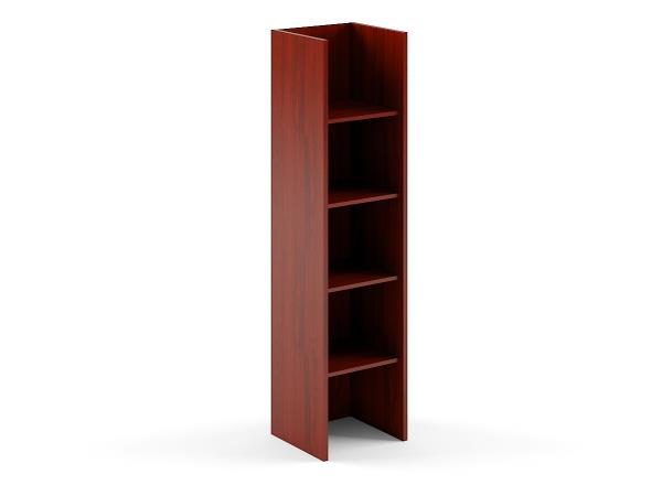 Каркас шкаф-колонки высокой с опорами B 431.1 Бургунди 475х450х2054 BORN
