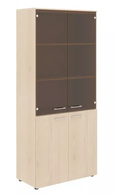 Шкаф комбинированный с топом WHC 85.2 Бук Тиара 856х432х1949 WAVE