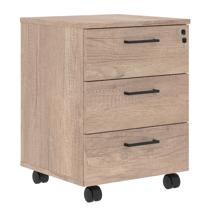 Тумба мобильная JМС 3D.1А Дуб Каньон 465х450х627,5 JAY
