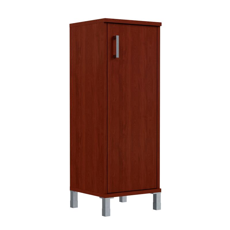 Шкаф-колонка средняя с глухой дверью B 421.6(L) Бургунди 475х450х1286 BORN