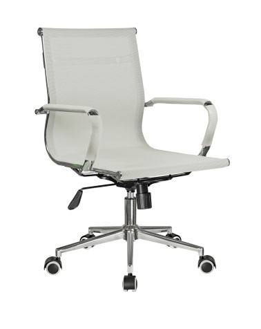 Кресло руководителя Riva Chair Hugo RCH 6001-2SE Белый