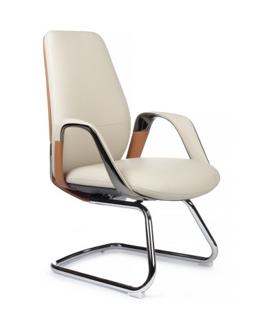 Конференц-кресло RV Design Napoli-SF YZPN-YR022 Бежевый/Кэмел