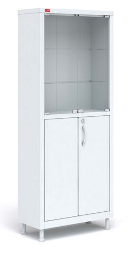 Металлический медицинский шкаф М2 175.80.40 C