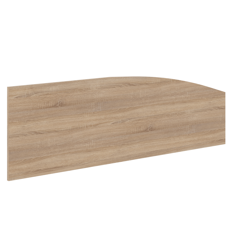 Экран SQ-1400 Дуб Сонома светлый 1400*16*450 SIMPLE