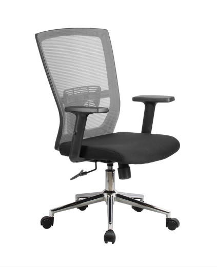 Кресло руководителя Riva Chair Fix RCH 831E Серый/Черный