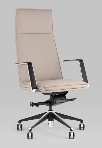Кресло руководителя TopChairs Arrow, светло-серый