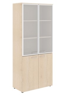 Шкаф комбинированный с топом WHC 85.7 Бук Тиара 856х432х1949 WAVE