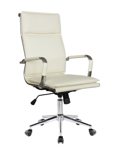 Кресло руководителя Riva Chair Hugo RCH 6003-1S Светло-бежевый