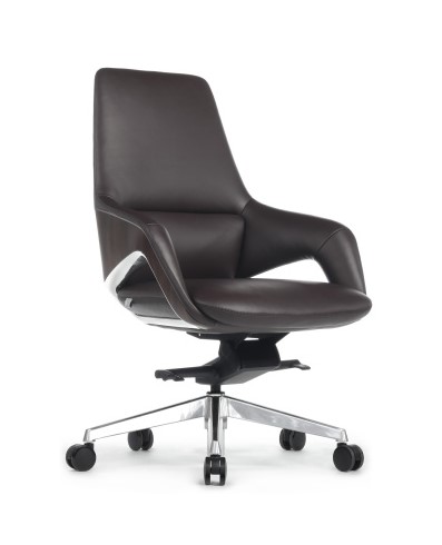 Кресло руководителя RV Design Aura-M FK005-B Темно-коричневый