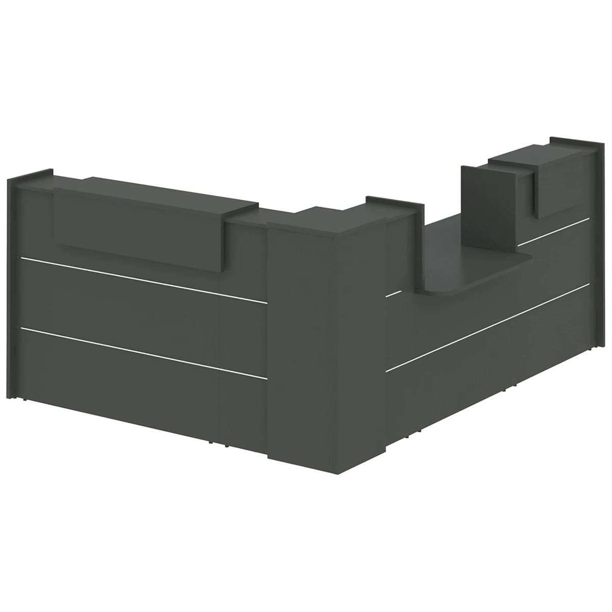 Onix Ресепшн O.R-K-31 Антрацит 3201*2773*1187