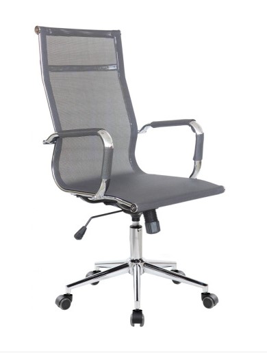 Кресло руководителя Riva Chair Hugo RCH 6001-1S Серый