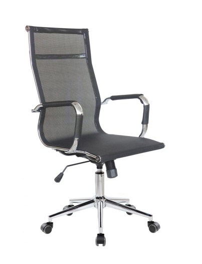 Кресло руководителя Riva Chair Hugo RCH 6001-1S Черный