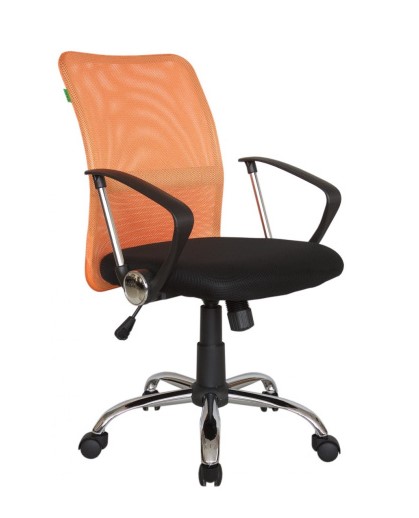 Кресло офисное Riva Chair Smart m RCH 8075 Оранжевый/Черный
