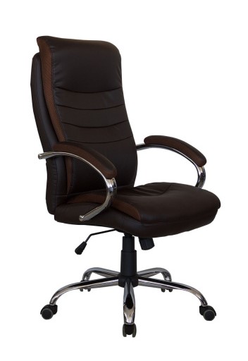 Кресло руководителя Riva Chair Hoop RCH 9131 Коричневый