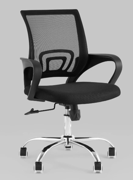 Кресло офисное TopChairs Simple New, черный