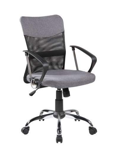 Кресло офисное Riva Chair Smart s RCH 8005 Черный/Серый