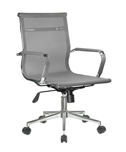 Кресло руководителя Riva Chair Hugo RCH 6001-2SE Серый