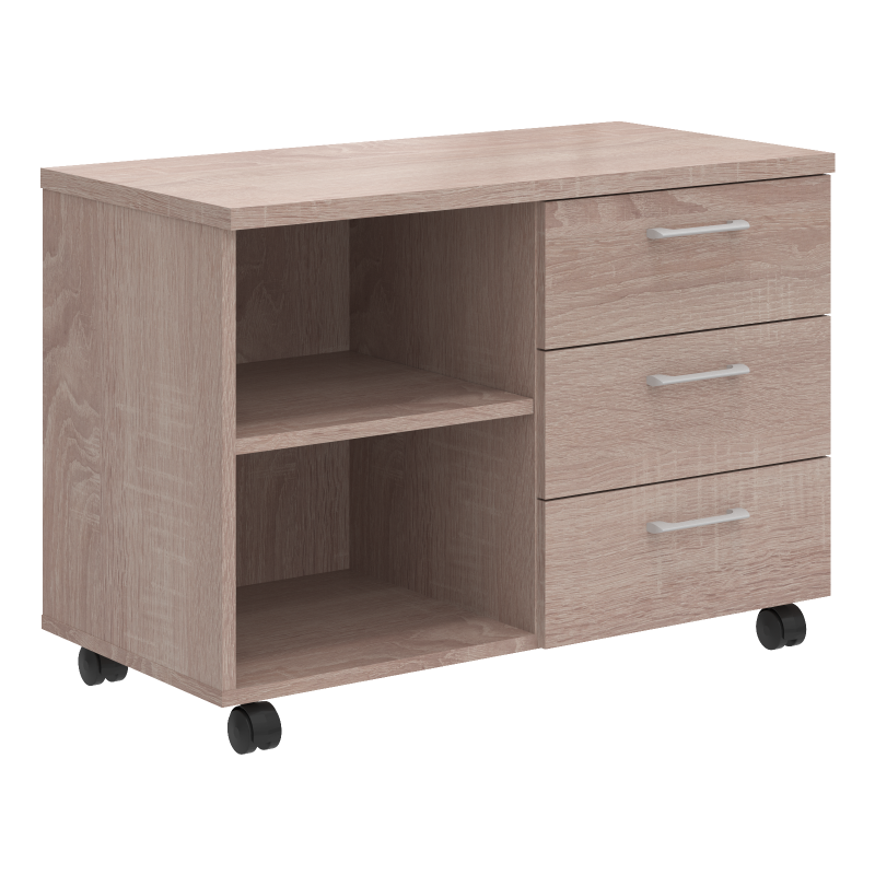Тумба сервисная XLC-3D.1A Дуб Сонома 908х450х631 XTEN