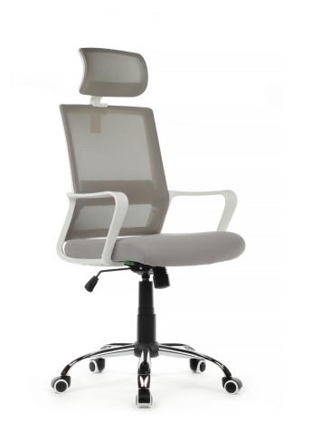 Кресло офисное Riva Chair Mint RCH 1029HW Серый