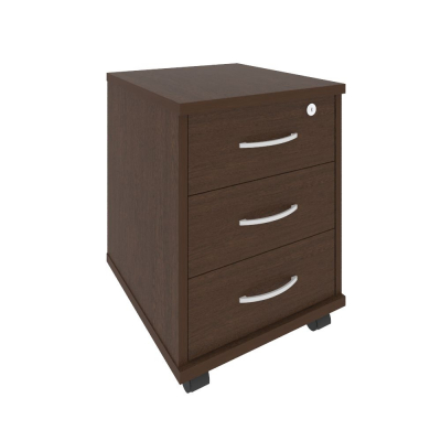 Riva Тумба подкатная 3 ящ. с фолдингом А.ТМ-3F Венге Цаво 420*450*556