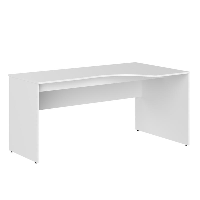 Каркас стола эргономичного SET160-1(R) Белый 1600х900х760 SIMPLE