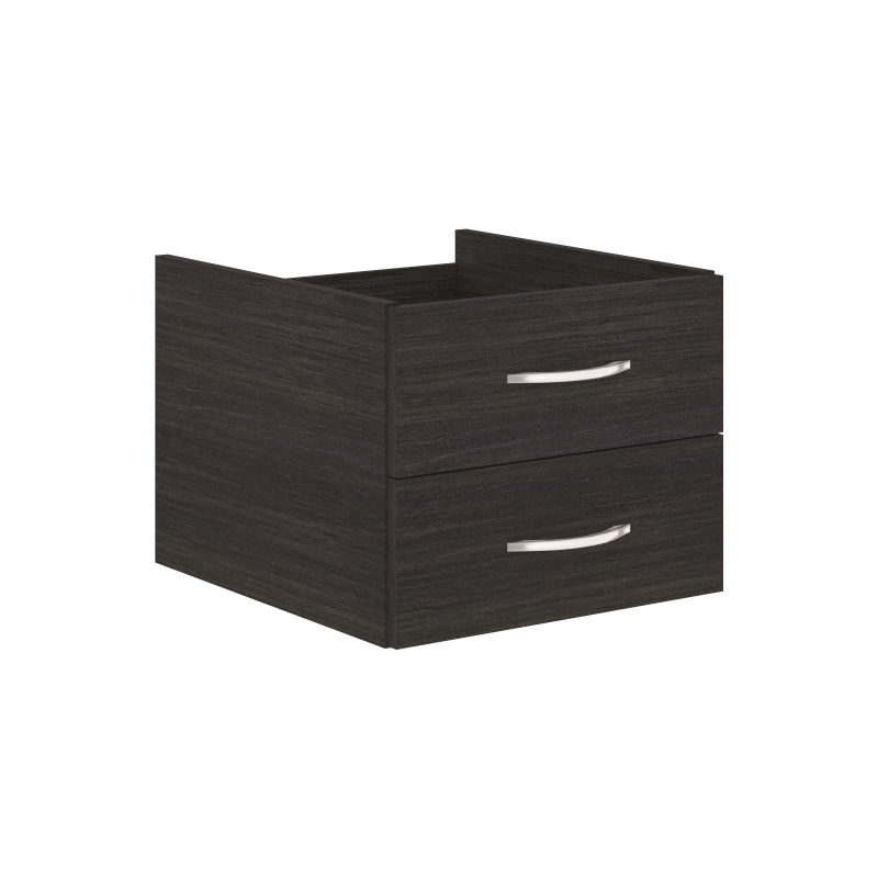 Тумба подвесная с 2-мя ящиками SC-2V.1 Дуб Юкон Модерн 403х446х323 SIMPLE