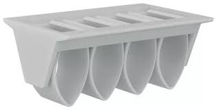 Комплект крепления проводов-2шт 010.010.00005 (asa plastice) Алюминий 93х66х41 FORTA