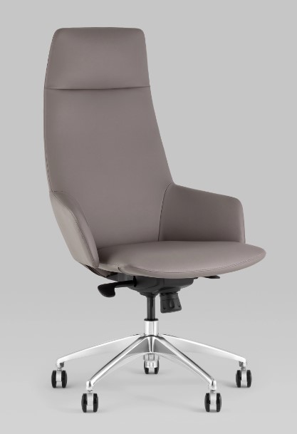 Кресло руководителя TopChairs Bow, серый