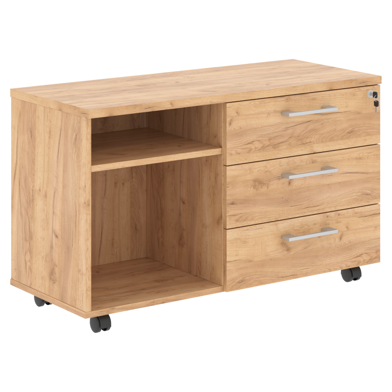 Тумба приставная TLC-3D.1A Дуб Бофорд Z 1078х452х650 TORR-Z